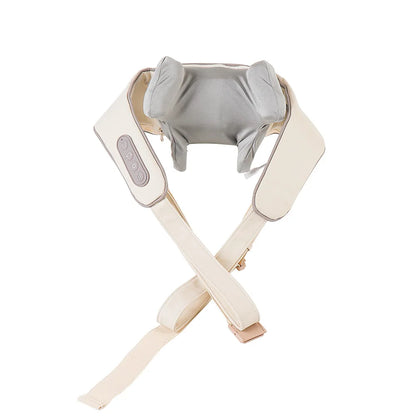 Wireless Neck And Back Massager Neck And Shoulder Kneading Massage Shawl Neck Cervical Relaxing Trapezius Massager