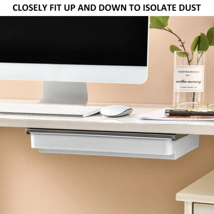 1/2Pcs Under Desk Drawer Storage Box Hidden Self-Adhesive Stationery Storage Drawer For Office Home Organizer Accessories