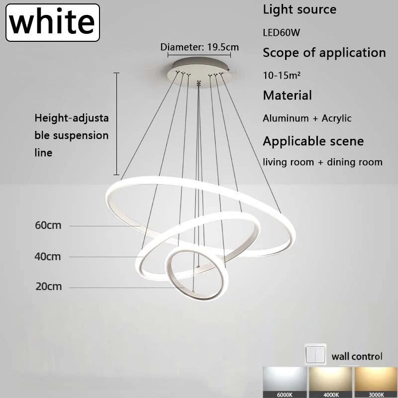 Modern Led Ceiling Lights Kitchen Chandeliers Ceiling Pendent Lights for Bedroom Lighting Living Room Lights Indoor Lighting Roo