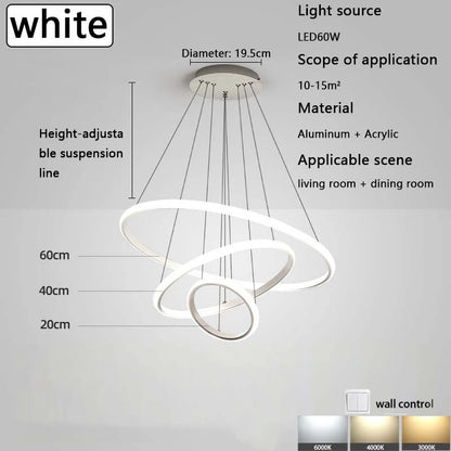 Modern Led Ceiling Lights Kitchen Chandeliers Ceiling Pendent Lights for Bedroom Lighting Living Room Lights Indoor Lighting Roo