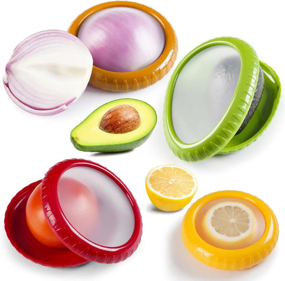 Kitchen Storage Box Fruit Vegetable Container Fresh Box Avocado Tomato Lemon Onion Fresh-Keeping Crisper Kitchen Gadgets