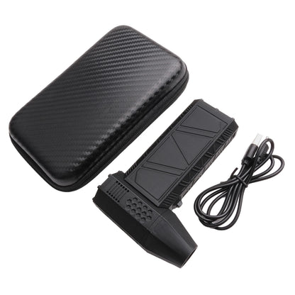 Black Industrial Blower Fan 130,000rpm Motor 180W Power 4000mAh Battery Alloy Shell Lightweight Design Powerful Wind Speed
