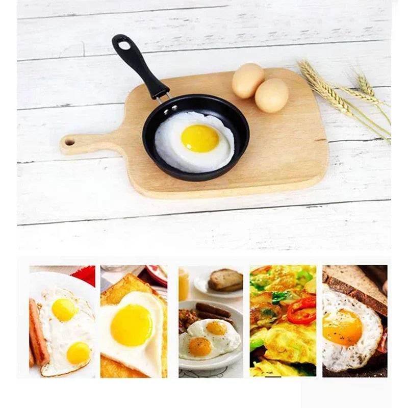 Mini Cooking Omelette Pans Pan Frying Egg Skillet Steak Fry Pot Nonstick Non Iron Stick Fry Omelet Cast Pancake Pots 12/16/18cm