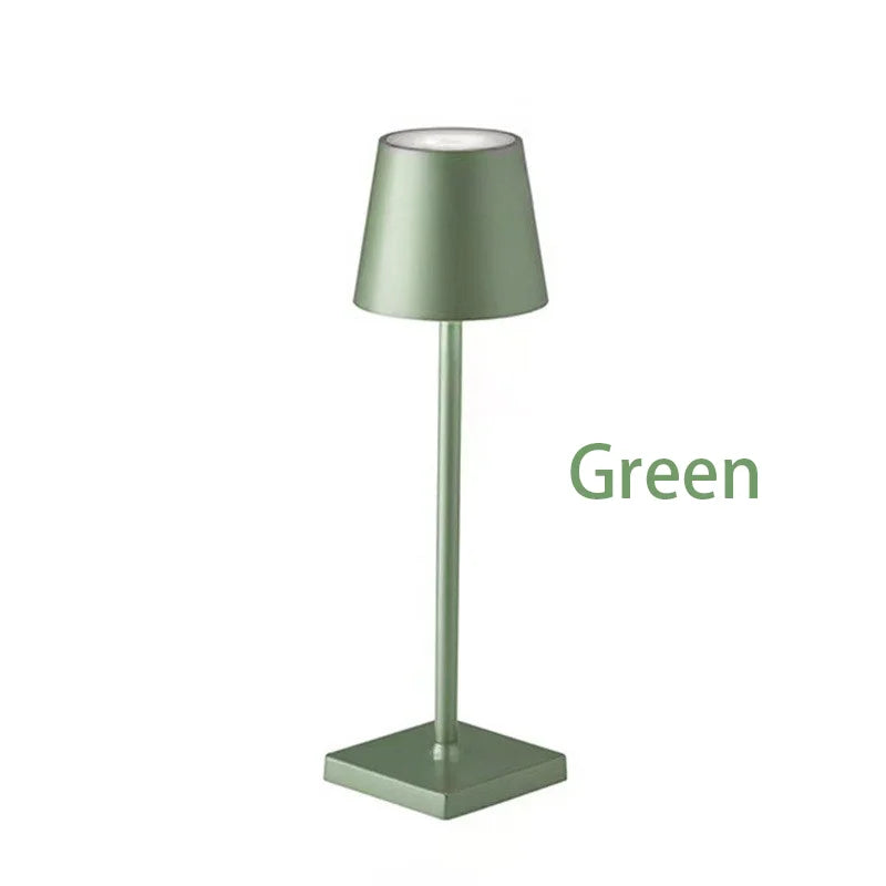 LED Desk Lamp Usb Rechargeable Table Lamp Bar Restaurant Ambiance Wireless Touch Lamps Waterproof Led Lights Bedroom Decor Light