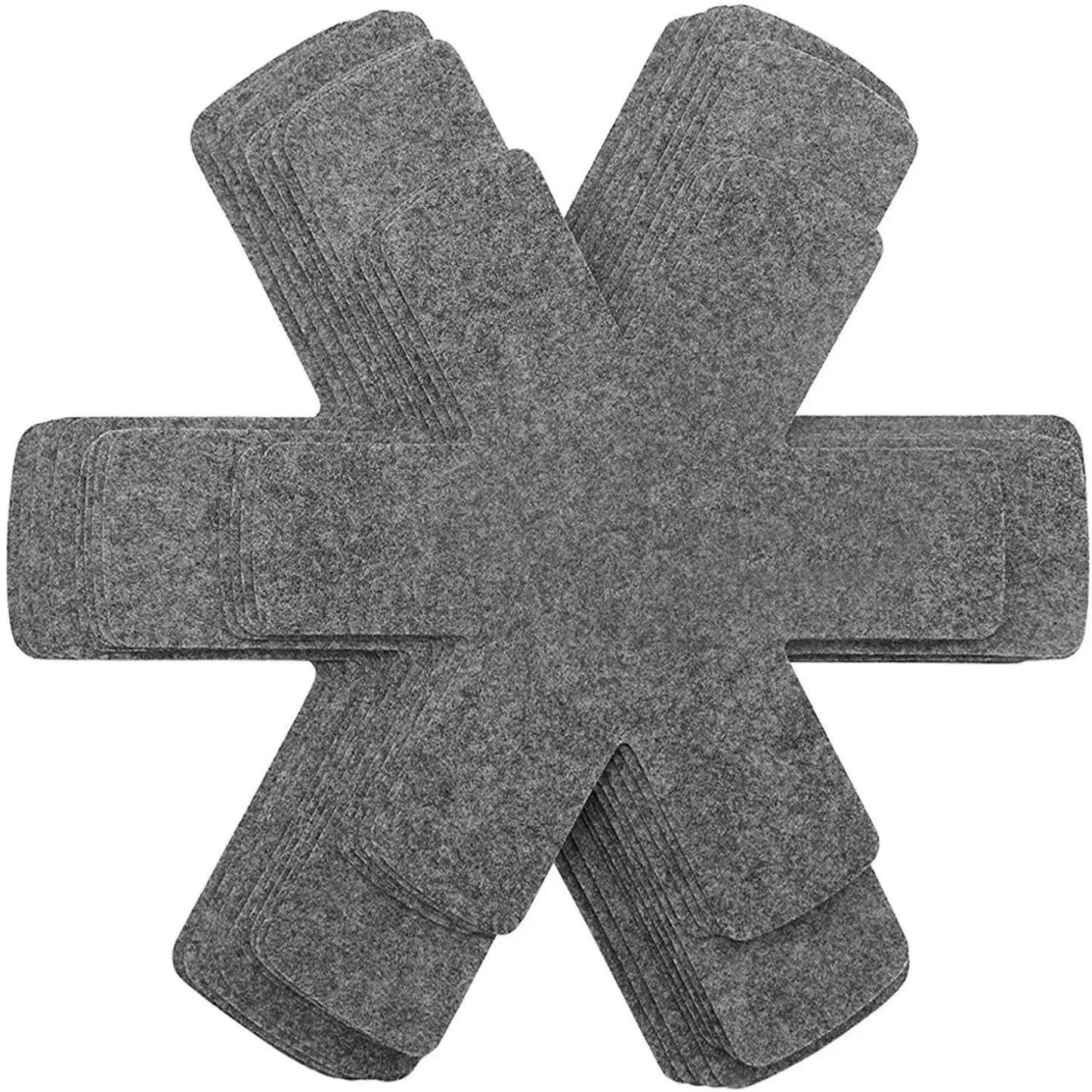 Pot and Pan Protector Pad Non-stick Pot Dividers Pad 3 Sizes Pans Separator Pads for Protecting Separators Pads Cookware Accesso