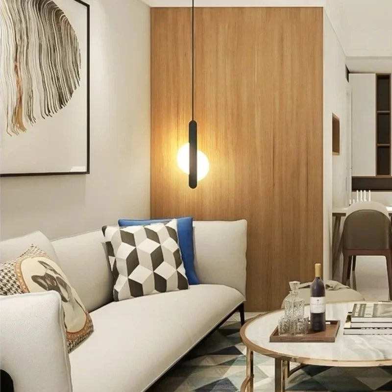 Modern Led Pendant Lights 3 Style Nordic Dining Room Bedroom Bedside Lamp Kitchen Hanging Lamp Deco Fixtures 90-260V