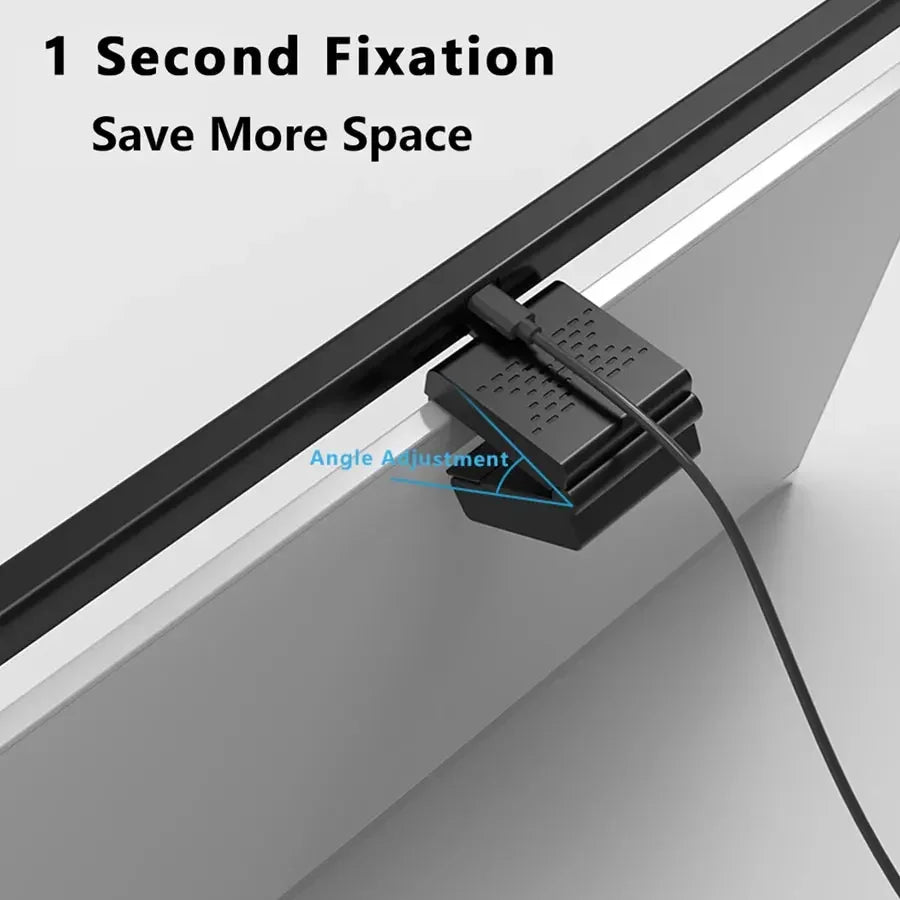50cm PC Screen Display Hanging Light Computer Monitor Lamp Eye Protection Desk Lights Dimmable Timing Function for Study Work