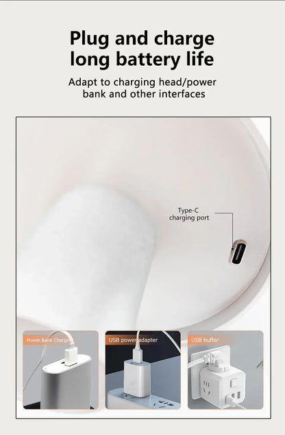 LED Desk Lamp Usb Rechargeable Table Lamp Wireless Touch 3 Color Desktop Night Light Bar Restaurant Creative Ambient Light Decor