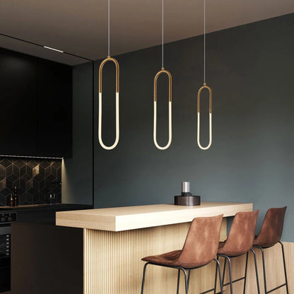 White Ball Tube LED Pendant light luxury chandelier Bedroom Bar Aisle Bedside Minimalist Restaurant Background wall decoration