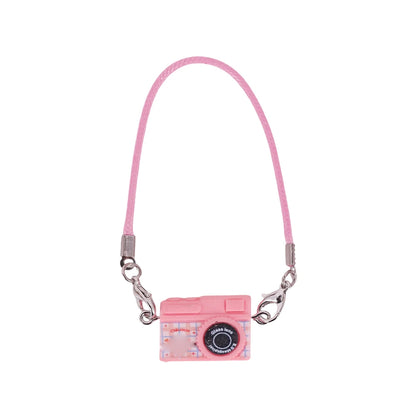 Doll Mini Crossbody Bag Cartoon Model Camera Pendant Doll Accessories For 15-17cm Plush Labubu Doll Gift,Girl's Dollhouse Toys