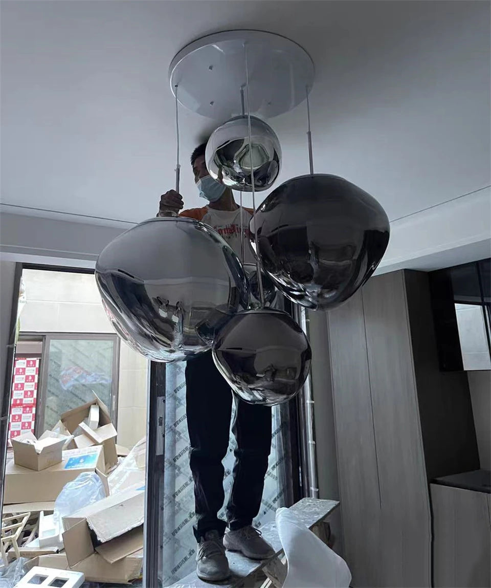 Modern LED Lava Pendant Lights Nordic Living Room Bedroom Lamp Kitchen Home Decor Light Indoor Lighting Loft Bar Hanging Lamps