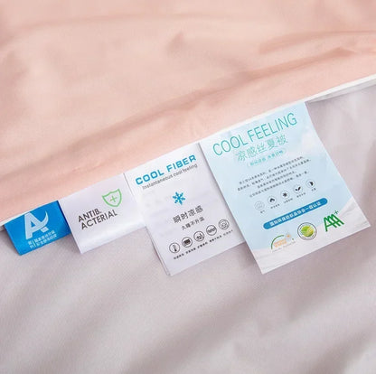 High Quality Cooling Blankets Smooth Air Condition Comforter Lightweight Summer Quilt with Double Side Cold & Cooling Fabric