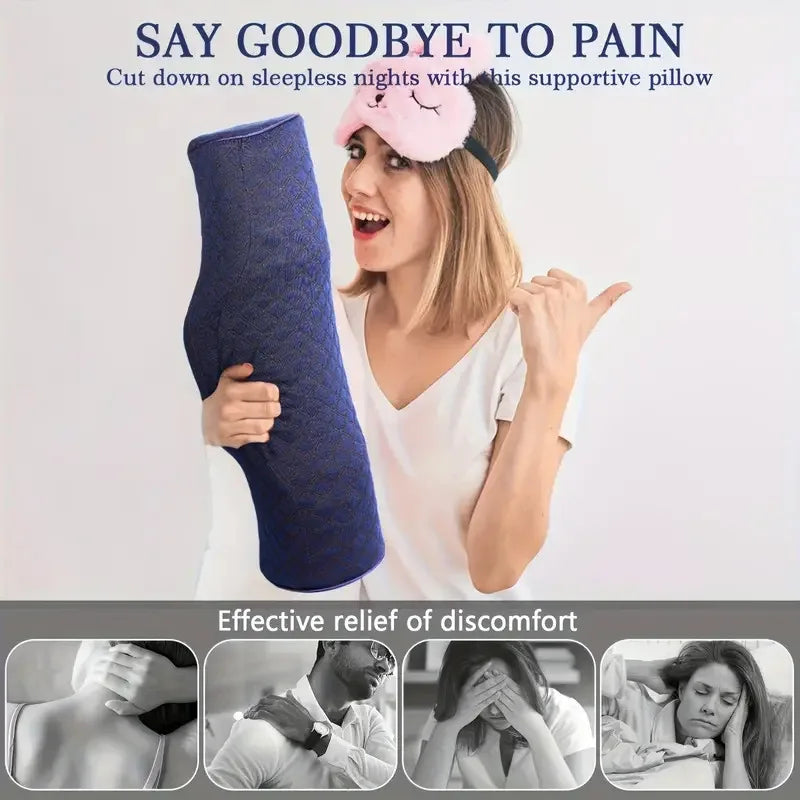 Orthopedic Neck Pillow: Superior Cervical Support Soft Memory Foam, Breathable Washable, Ideal for Every Sleeper