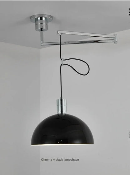 Rotate Pendant Lights Kitchen Dining Room Restaurant Adjustable Hanging Lamp Nordic Ceiling Chandeliers Retractable Folding Arm