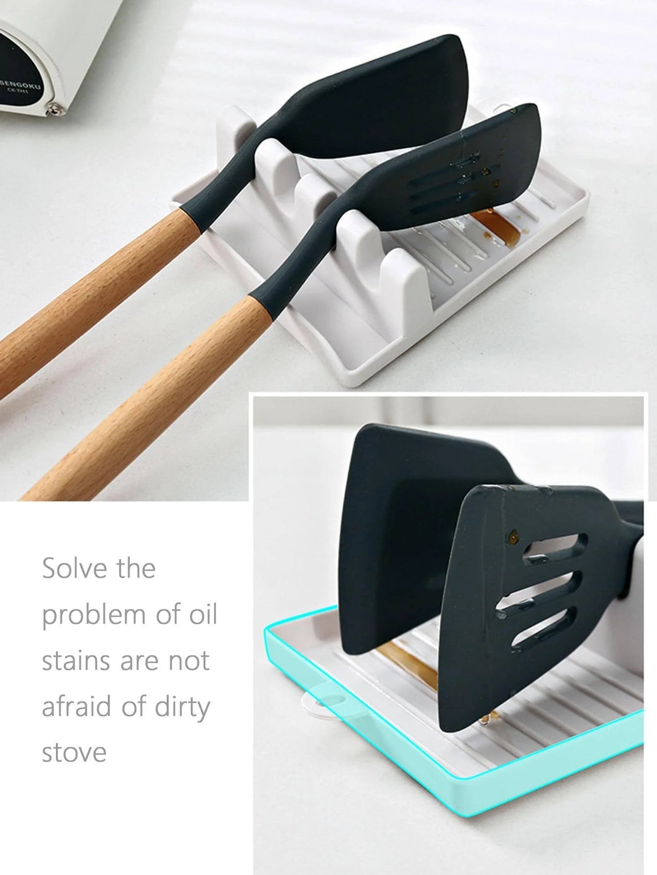 Kitchen Spoon Holders Kitchen Accessories Fork Spatula Rack Kitchen Supplies Storage Organizer Utensils for Kitchen Convenience