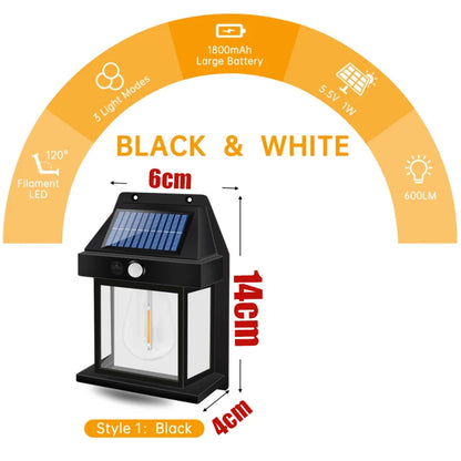 Powerful Outdoor Solar Lamp Garden Solar Powered Streetlight Outdoor Lights Waterproof Light Led Lighting External Decoration
