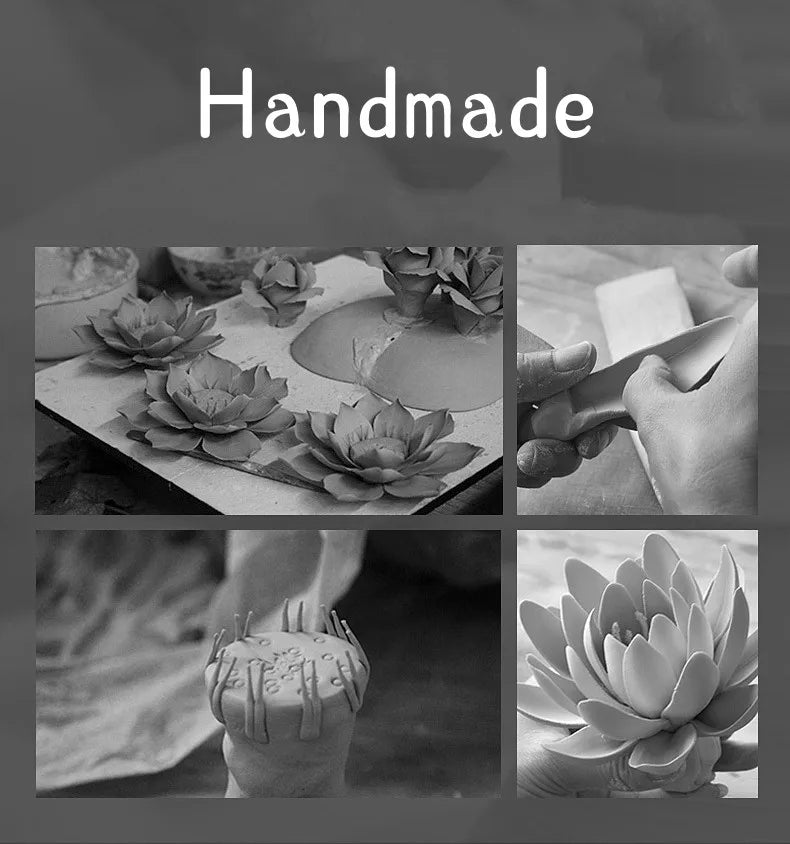 Ceramic Plum Blossom Pen Rest Home Desktop Joss-stick Base Incense Ceremony Ornaments Zen Tea Ceremony Accessories Tea Pets