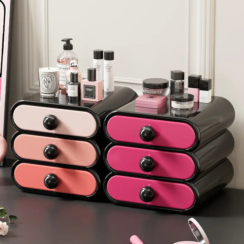 Drawer Style Cosmetics Storage Box, Home Desktop Storage Box, Stationery Storage Box