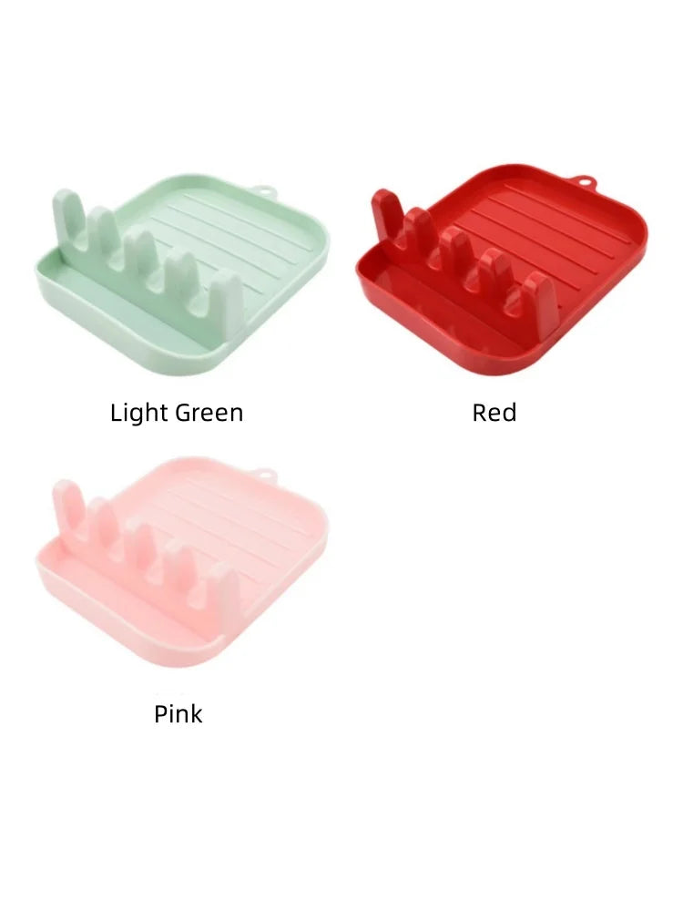 Kitchen Spoon Holders Pot Lid Rack Pot Lid Cooking Tool Tableware Storage Rack Spoon Chopsticks Holder Spatula Drain Rack Gadget