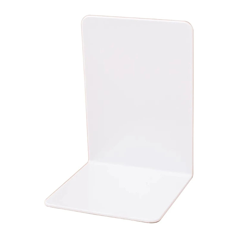 L-Shaped Bookends Book Holders Shelf Book End Book Stoppers Book Support Rack Desk Organisers For Books Magazines Dropshipping
