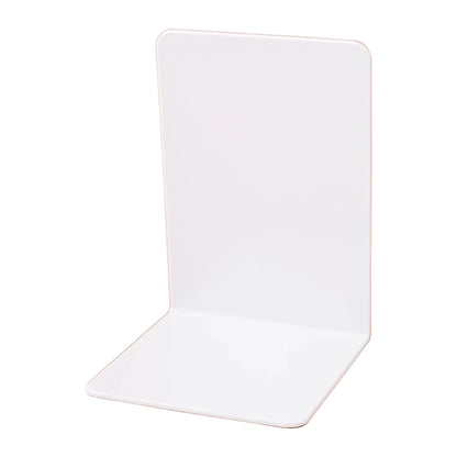 L-Shaped Bookends Book Holders Shelf Book End Book Stoppers Book Support Rack Desk Organisers For Books Magazines Dropshipping