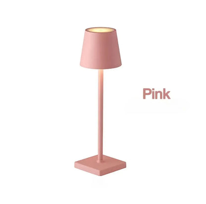 LED Desk Lamp Usb Rechargeable Table Lamp Bar Restaurant Ambiance Wireless Touch Lamps Waterproof Led Lights Bedroom Decor Light