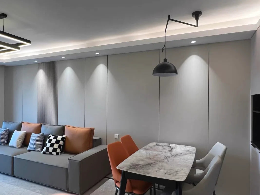 Rotate Pendant Lights Kitchen Dining Room Restaurant Adjustable Hanging Lamp Nordic Ceiling Chandeliers Retractable Folding Arm
