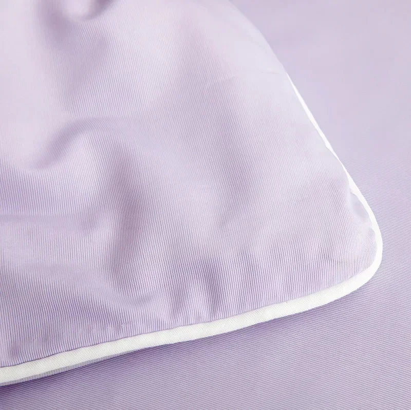 High Quality Cooling Blankets Smooth Air Condition Comforter Lightweight Summer Quilt with Double Side Cold & Cooling Fabric