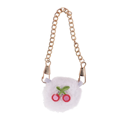 Doll Mini Crossbody Bag Cartoon Model Camera Pendant Doll Accessories For 15-17cm Plush Labubu Doll Gift,Girl's Dollhouse Toys