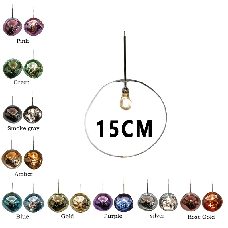 Modern LED Lava Pendant Lights Nordic Living Room Bedroom Lamp Kitchen Home Decor Light Indoor Lighting Loft Bar Hanging Lamps