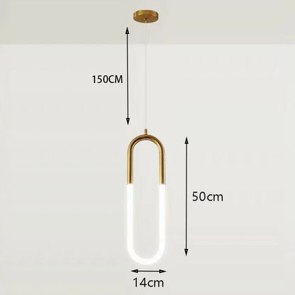 White Ball Tube LED Pendant light luxury chandelier Bedroom Bar Aisle Bedside Minimalist Restaurant Background wall decoration