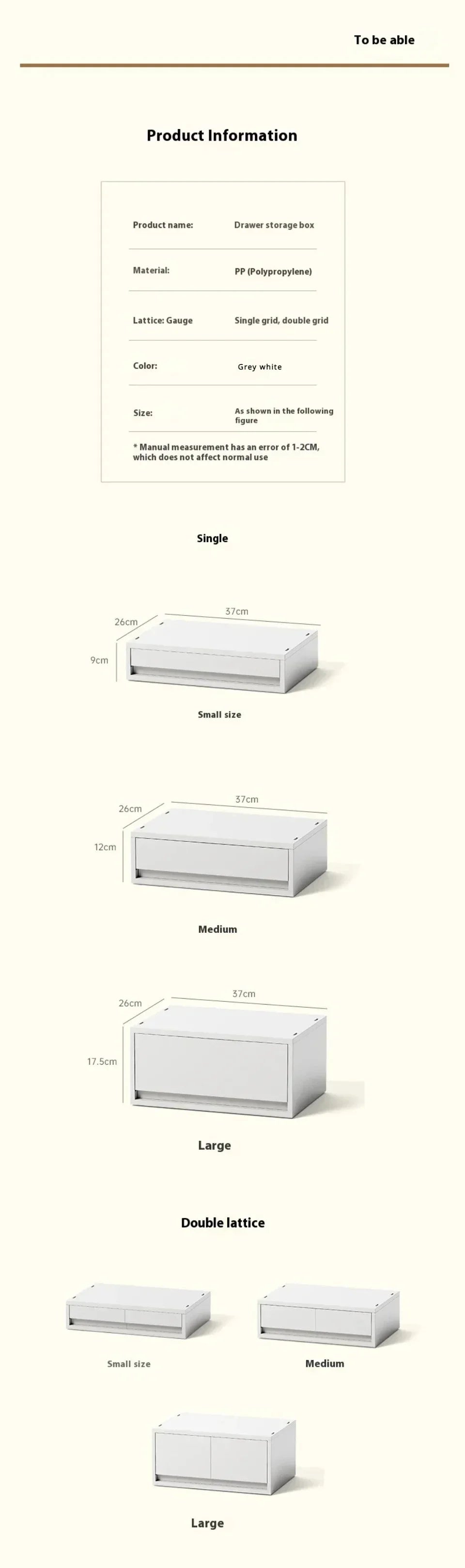 Desktop Storage Box Stationery Sorting Storage Drawer Stackable Space Saving Tabletop Drawer Cosmetic Desktop Organizer Boxes