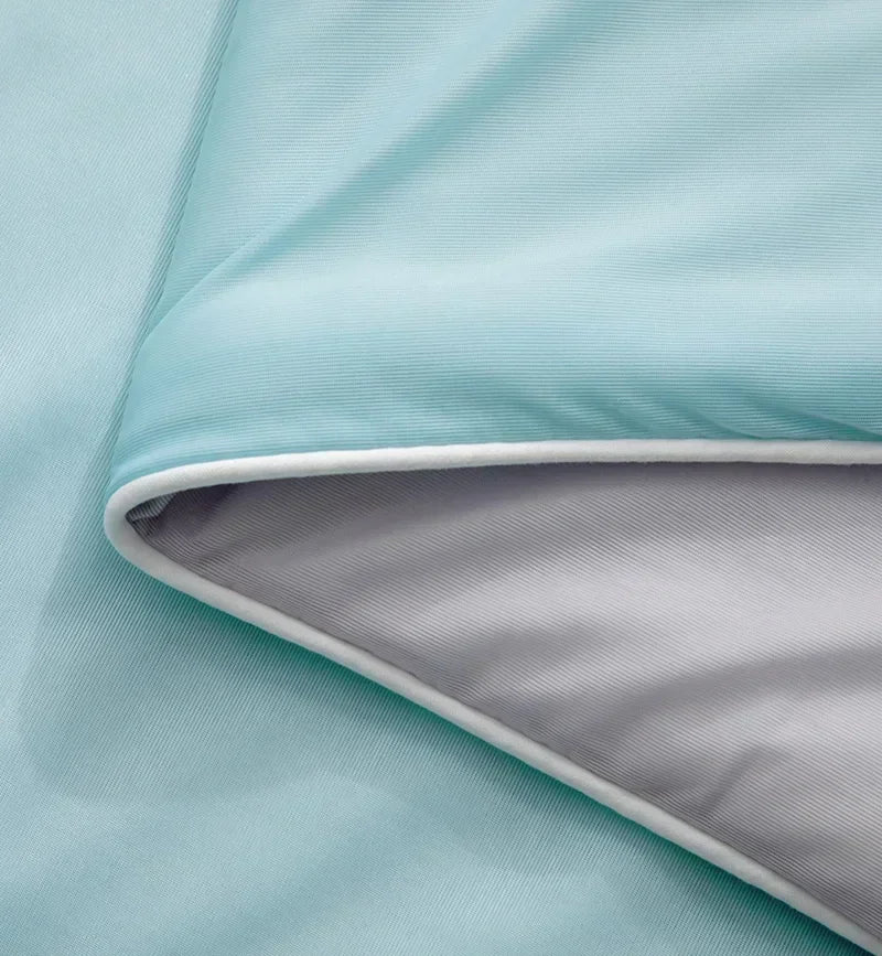 High Quality Cooling Blankets Smooth Air Condition Comforter Lightweight Summer Quilt with Double Side Cold & Cooling Fabric