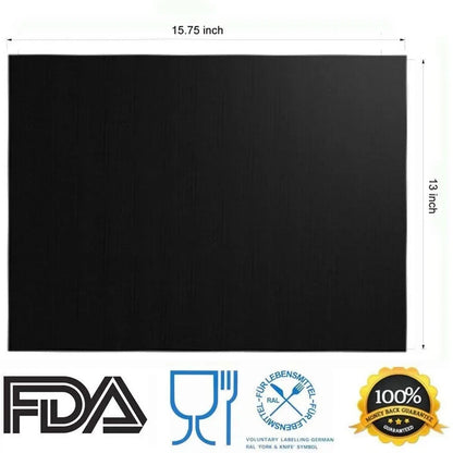 5-10 Pcs BBQ Grill Mat Non-stick Heat Resistant Grill Mat Outdoor Baking Reusable Barbecue Party Mat 40x33cm Grill Accessories