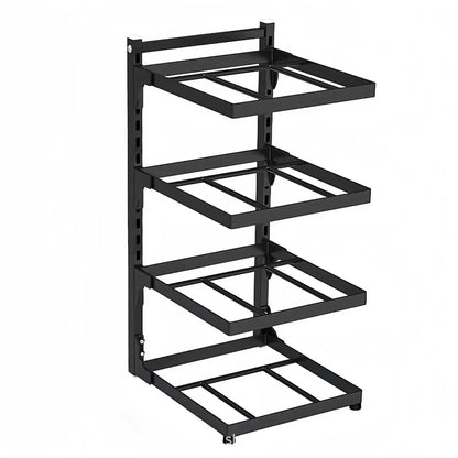 Kitchen Sink Organizer Rack Adjustable Pot Cabinet Rack Holder Multi-layer Home Frying Pan Holder Pot Bowl Storage Racks