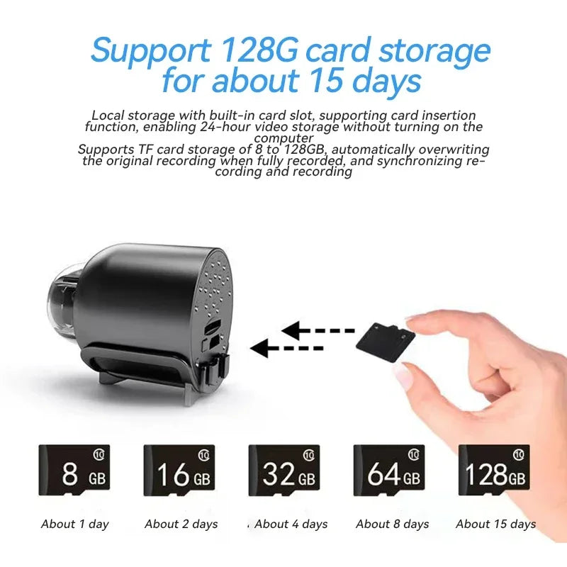 Xiaomi Mini1080P HD Camera WiFi Wireless Night Vision Motion Detection Video Camera Audio Video Recorder Home Security Camcorder