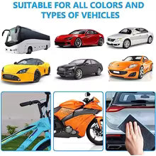 12 Pcs Nano Sparkle Cloth for Car Scratches, Nano Magic Cloth, Nano Sparkle Cloth Scratch Remover, Easily Repair Scratches, Paint Residues, Water Spots Remover, Nano sparkle cloth Scratch Remover Erase